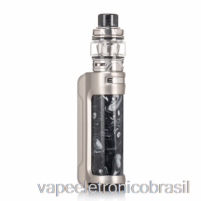 Vape Recarregável Obs Motor 100w Starter Kit Ss / Tinta Preta